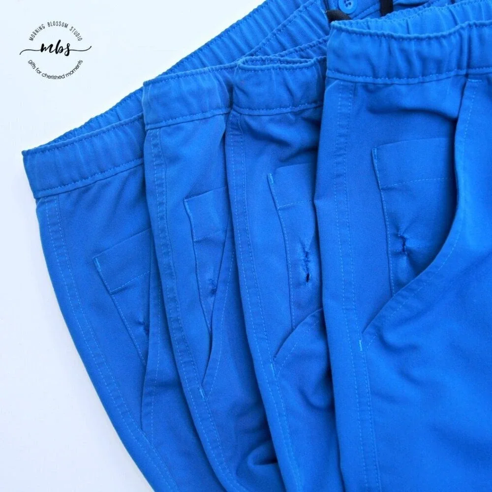 Bundle‎ of 4 Figs Cairo Scrub Pants Blue Men XXL/S Style TM3001S